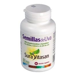 SURA VITASAN Semillas de Uva OPC con Mirtilo y Piel de Uva 80% Proantocianidinas 60 Cápsulas Precio: 50.5000001. SKU: B1749LJW5P