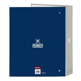 Carpeta de anillas Munich College Gris A4 (27 x 33 x 6 cm) Carpeta de anillas Munich College Gris A4 (27 x 33 x 6 cm)