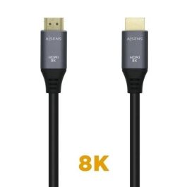 Aisens Cable Hdmi V2.1 Premium Alta Velocidad Hec 8K@60Hz 48 grbps A-M - A-M Gris-Negro 3,0 M Precio: 7.58999967. SKU: B12CJJL4CF