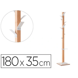 Paperflow Perchero Madera Paperflow Haya 8 Colgadores Paraguero Blanco Altura 180 cm Precio: 134.50000025. SKU: B12BY4TL7J