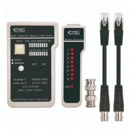 Nano Cable Tester 10.31.0303 para RJ11-RJ12-RJ45 y Coaxial Precio: 16.50000044. SKU: S0228700