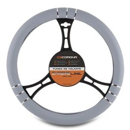 Cs Funda Volante Chromeline Gris FVO10135 Universal Antideslizante 100% PVC