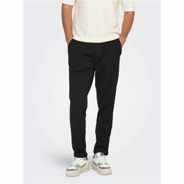 Pantalón de Chándal para Adultos Only & Sons Onslinus Crop Tap 0192 Negro Hombre