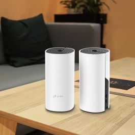 TP-Link Deco M4 (2-pack) Sistema Wi-Fi Mesh Doble Banda Wi-Fi 5 (802.11ac) Blanco TP-Link Deco M4 (2-pack) Sistema Wi-Fi Mesh Doble Banda Wi-Fi 5 (802.11ac) Blanco