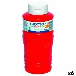 Pintura de Dedos Giotto Rojo 750 ml (6 Unidades) Pintura de Dedos Giotto Rojo 750 ml (6 Unidades)