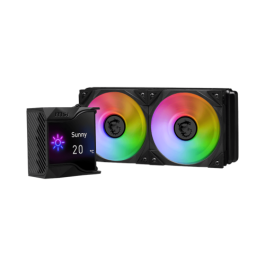 MSI MPG CORELIQUID D240 Kit de Refrigeración Líquida para Procesador, Negro, 2 Ventiladores, Compatible con LGA 1150/1151/1155/1156/1200/1700, AM4/AM5, TR4/sTRX4, 936-6A1611-003 MSI MPG CORELIQUID D240 Kit de Refrigeración Líquida para Procesador, Negro, 2 Ventiladores, Compatible con LGA 1150/1151/1155/1156/1200/1700, AM4/AM5, TR4/sTRX4, 936-6A1611-003