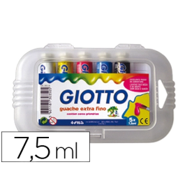 Giotto Tempera Ultrafina 7,5 ml Estuche 5 Colores Surtidos Precio: 5.50000055. SKU: B1GYCK8H2T