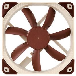 Noctua NF-S12A ULN Ventilador para Carcasa de Ordenador, 120mm, 600-800 RPM, 74,3 m³/h, Bajo Ruido, Beige/Marrón