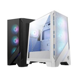 CAJA MSI MAG FORGE 320R AIRFLOW WHITE,1x2.5"+2x2.5”/3.5”,3x120MM+1x120MM (ARGB),2xUSB3.2,+AUDIO+MICRO,RGB,MID-TOWER(BLANCO) Precio: 95.78999969. SKU: B17C4Y2XW8