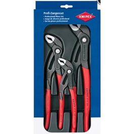 Knipex 00 20 09 V02 Cobra-Paket Juego de Alicates 180, 250, 300 mm, 3 Piezas, Mango Rojo de Plástico Precio: 111.4999996. SKU: B1256LMJET