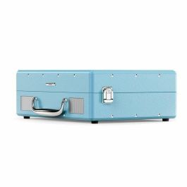 Mixx Audio AAALT65870 Tocadiscos de Vinilo Revival 55 Estéreo Integrado 3 Velocidades Bluetooth Salida RCA Azul