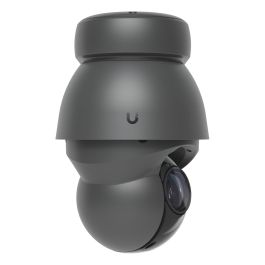 Ubiquiti UVC-AI-PTZ-Precision-B Cámara de Seguridad IP PTZ IA 31x Zoom, 8MP 4K, Interior/Exterior, Visión Nocturna, IP66, PoE, Negro
