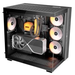 be quiet! LIGHT BASE 600 DX Caja PC Midi Tower Negra para Gaming con Ventana Lateral e Iluminación RGB