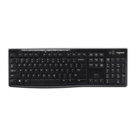 Logitech Teclado Inalámbrico K270 Confiable Inalámbrico, Receptor Unifying, Conexión Avanzada 2.4 GHz, Batería 2 Años, Diseño Resistente Derrames