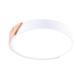 Plafón LED de Superficie Circular 18W 1.800Lm Bicolor CCT Seleccionable con Control Remoto y 40.000H [HO-PL-BI-18W-03]