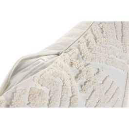 DKD Home Decor Cojín Urban de Poliéster Crudo 45 x 45 cm (2 Unidades) con Cremallera