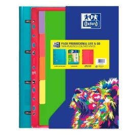 Oxford Carpeta Anillas Europeanbinder Live&Go A5 con Recambio Dots, Pegatinas y Compatibilidad Scribzee, OptikPaper, Cierre de Goma Elástica Precio: 14.7899994. SKU: B12V6BFDBV