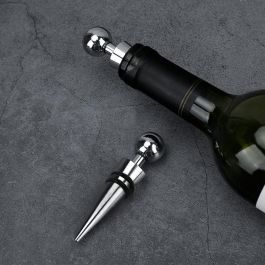 Set de 2 tapones para botella de vino Quttin (12 Cajas) Set de 2 tapones para botella de vino Quttin (12 Cajas)