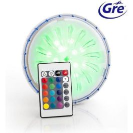 Gre Proyector LED color para piscina desmontable, 18W, 15 colores + blanco, mando a distancia, instalación por imán Precio: 36.68999994. SKU: B1FHJVE2GR