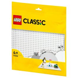 Lego 11026 Classic Placa de Construcción Blanca 32x32, Base para Construir, Ensamblar y Exhibir LEGO
