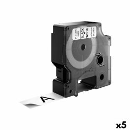 Cinta Laminada para Rotuladoras Dymo D1 45803 LabelManager™ Blanco Negro (5 Unidades) Precio: 117.49999998. SKU: S8424280