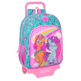 Mochila Escolar con Ruedas My Little Pony Magic Rosa Turquesa 33 x 42 x 14 cm Mochila Escolar con Ruedas My Little Pony Magic Rosa Turquesa 33 x 42 x 14 cm Precio: 36.49999969. SKU: B16Q4BY4QS