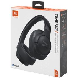 JBL Tune 720BT Auriculares Bluetooth Inalámbricos Negro Llamadas/Música Larga Duración Batería 76h