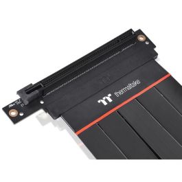 Thermaltake AC-060-CO1OTN-C2 Extensor PCI Express 90 grados PCI-E 4.0 16X 200mm Negro para PC