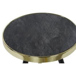 Mesita Auxiliar Glam DKD Home Decor Dorado Negro 42.5 x 48 x 42.5 cm Mesita Auxiliar Glam DKD Home Decor Dorado Negro 42.5 x 48 x 42.5 cm