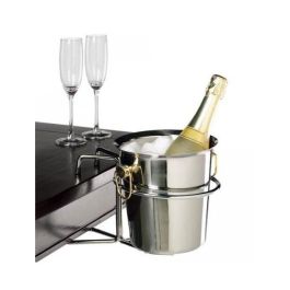My Bar Soporte para Cubitera de Metal 19,5 cm Ancho x 48,5 cm Largo (6 Unidades)