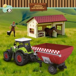 Tachan Set Granja 7 Pzas T01050 con Tractor, Vacas, Luces y Sonidos para Niños +3 Años