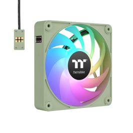 Thermaltake CL-F196-PL12MG-A Ventilador de Carcasa para Ordenador 12 cm Verde con Soporte Hidráulico (Pack 3 Unidades) Precio: 62.98999971. SKU: B14HADE4G9