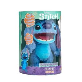 Peluche interactivo chatty stitch con mas de 100 sonidos y movimientos. responde al tacto y funciona como marioneta.33,5x25x14 cm Peluche interactivo chatty stitch con mas de 100 sonidos y movimientos. responde al tacto y funciona como marioneta.33,5x25x14 cm