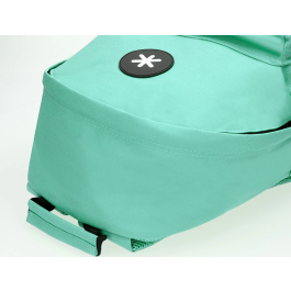 Antartik Mochila Verde Menta con Asas Acolchadas, Bolsillo para Portátil y Bolsillo Antirrobo, 310x160x410 mm