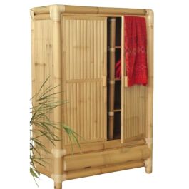 DKD Home Decor Armario Tropical de Bambú y Ratán 170x120x60 cm Precio: 926.68999984. SKU: B1KFHR8PKY