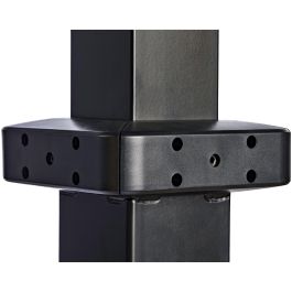 StarTech Escritorio Móvil de Pie Portátil Ajustable Ergonómico con Ruedas Negro