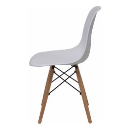 Piqueras y Crespo Pack de 4 Sillas Priego Blanco - Madera y Metal Piqueras y Crespo Pack de 4 Sillas Priego Blanco - Madera y Metal