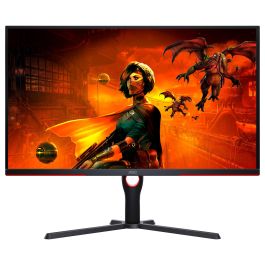 AOC U32G3X/BK Monitor Gaming 31.5" IPS 4K Ultra HD 144Hz 1ms Negro Rojo
