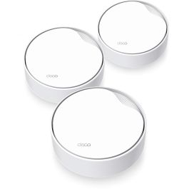 TP-Link DECO X50-PoE Sistema de Malla WiFi 6 (3-PACK) - Cobertura 600m², Doble Banda 2.4GHz/5GHz, Tecnología PoE Precio: 413.49999977. SKU: B1H6M6H5Y2