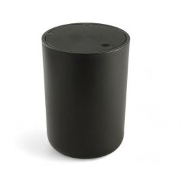 Papelera de baño - HOY - UTILITY - 8,5 L - Ø 21 x H 29 cm - Polipropileno - Negro Papelera de baño - HOY - UTILITY - 8,5 L - Ø 21 x H 29 cm - Polipropileno - Negro