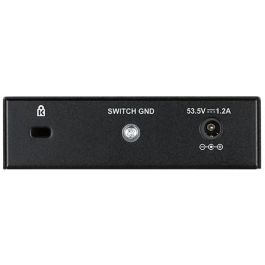 D-Link DGS-1005P/E Switch 5 Puertos Gigabit Ethernet RJ-45 PoE+ IEEE 802.3af/at 60W Power Budget Plug&Play EEE Silencioso