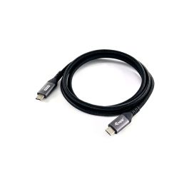 Equip Cable USB-C USB4 Gen3 Macho Macho 40Gbps 8K/60Hz 240W Con Chip E-Mark Color Negro 1.2m Malla algodon trenzado Carcasa Conector Aluminio Equip Cable USB-C USB4 Gen3 Macho Macho 40Gbps 8K/60Hz 240W Con Chip E-Mark Color Negro 1.2m Malla algodon trenzado Carcasa Conector Aluminio Precio: 23.50000048. SKU: B1E5JDH2MJ
