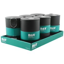 Day Cubo con Pedal 3 L Negro Acero Inoxidable/Plástico Tapa Soft Close