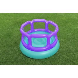 Bestway Saltador Hinchable Juegos con Bolas 152x152x84 cm +3 Años Interior y Jardin 52646