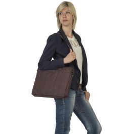 RIVACASE 8335 Riva NB Tasche Biscayne para Portátil de hasta 15.6 pulgadas, Marrón