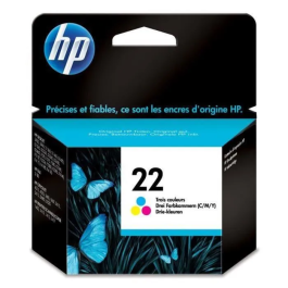 HP Cartucho de Tinta 22 C9352Ae Tricolor Chorro de Tinta 5 ml