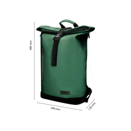 Antartik Mochila Roll Pack Waterproof Enrollable Gran Capacidad Verde Militar 480x130x280 mm