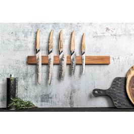 Cuchillo Santoku - FORJADO - KATAI - Acero VG10 - Mango de madera de raíz - 14 cm de largo Precio: 116.43225. SKU: B1H6Y9EFLX