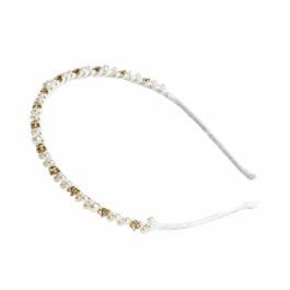 Inca Diadema Metal con Abalorios - Accesorio para Cabello Niños - Metal Plateado con Circonitas Doradas y Perlitas Blancas Precio: 4.68999993. SKU: B1HS9Z5PBA