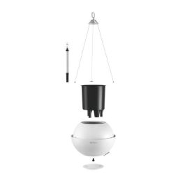 Lechuza LEC4008789168504 Maceta Bola 32 Kit Completo - Ø 32 × 25 cm - Blanco - 3 L
